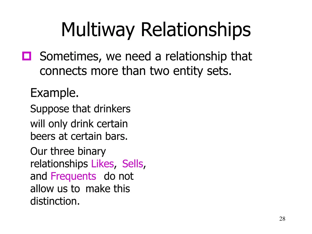 multiway relationships 2