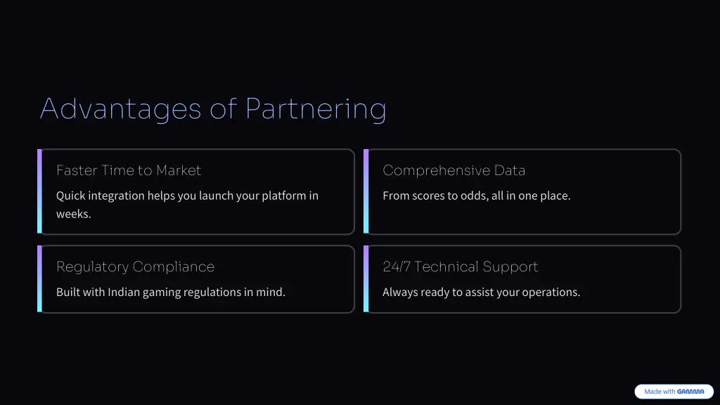 advantages of partnering