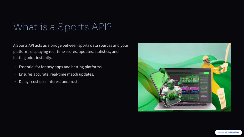 what is a sports api