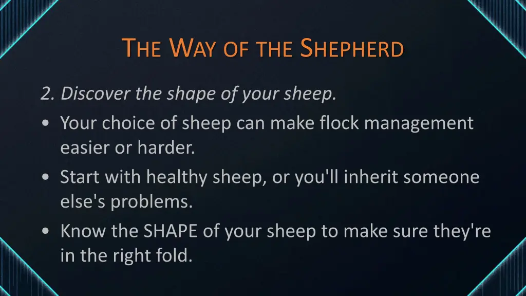 t he w ay of the s hepherd 2