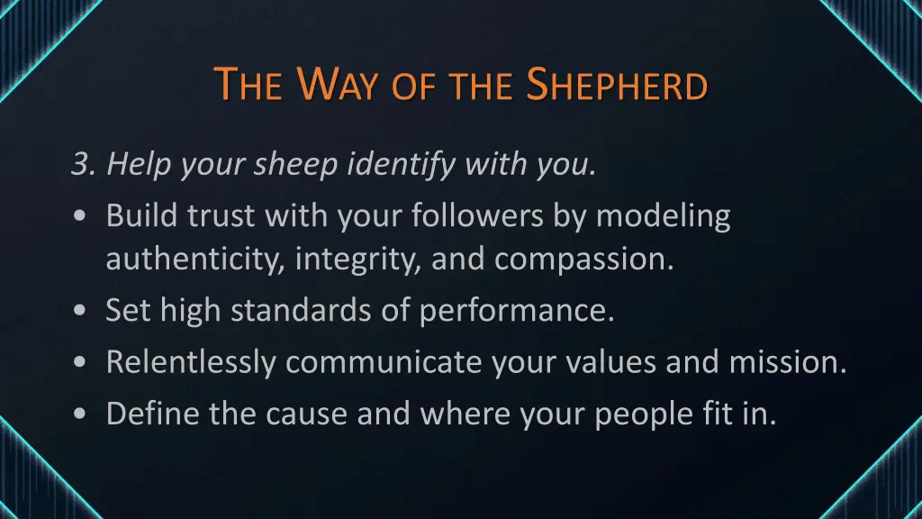 t he w ay of the s hepherd 3