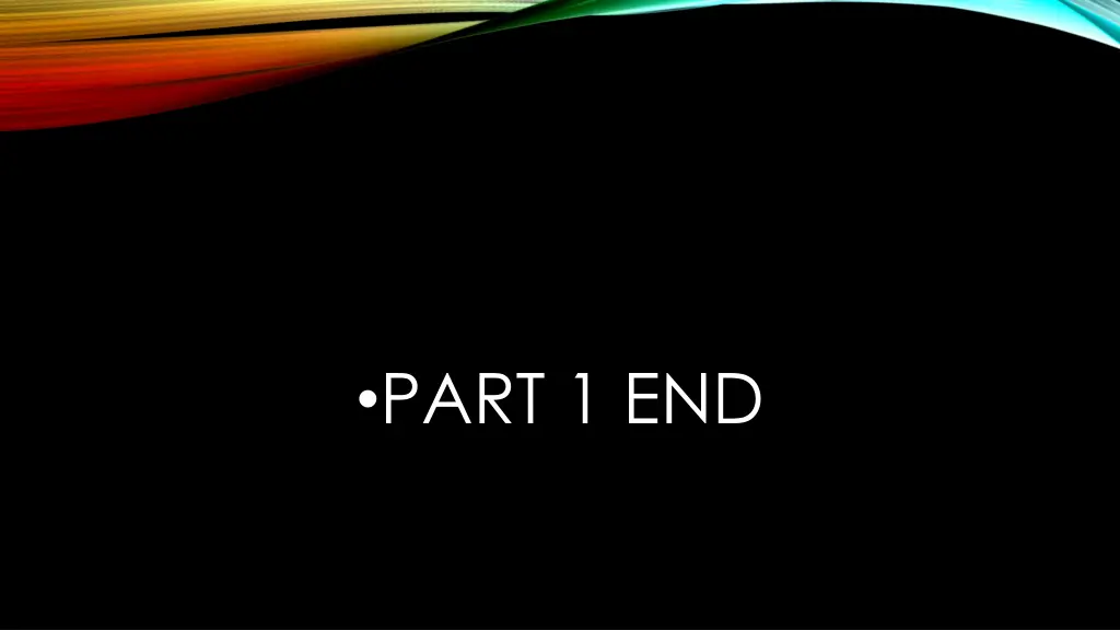 part 1 end