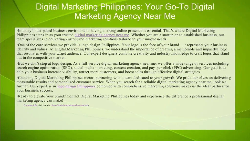 digital marketing philippines your go to digital