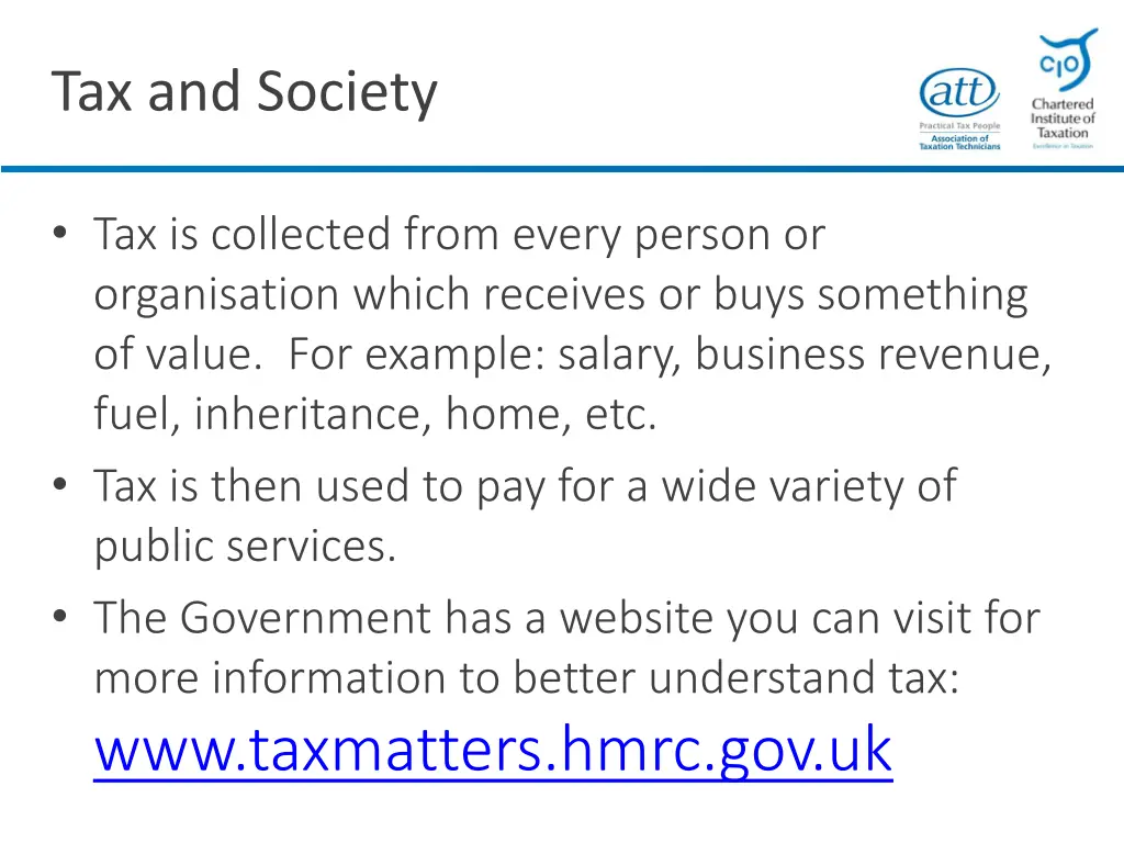 tax and society