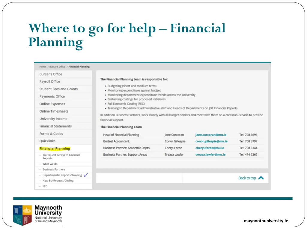 where to go for help financial planning