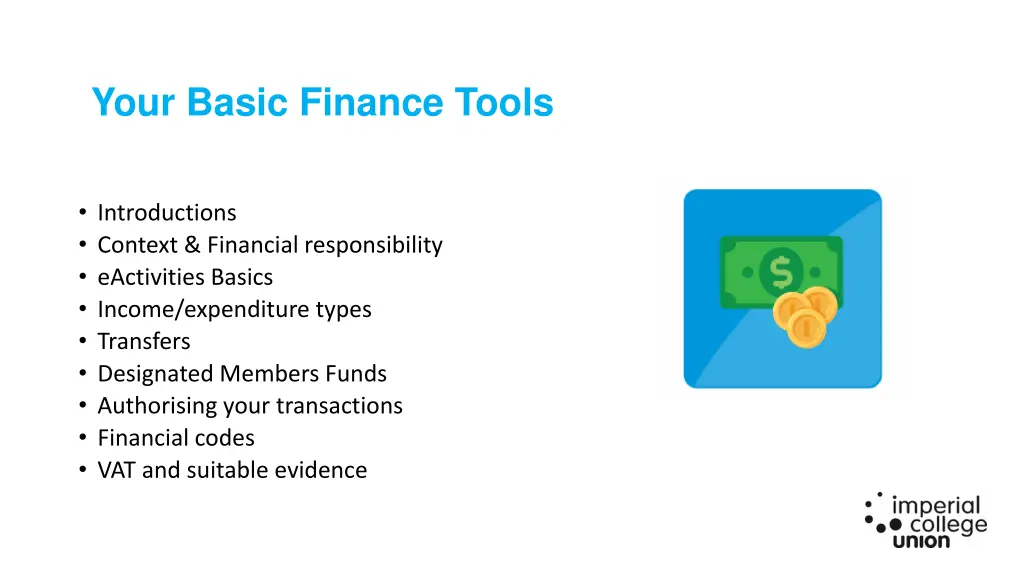 your basic finance tools 1