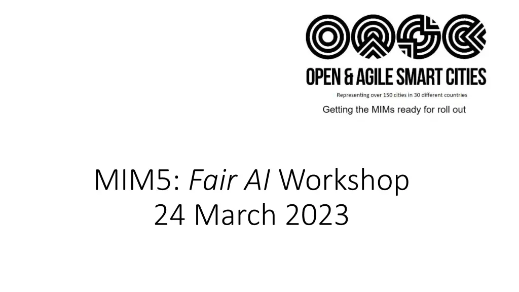 mim5 fair ai workshop 24 march 2023