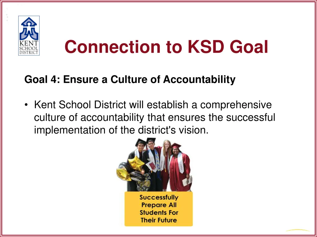 connection to ksd goal