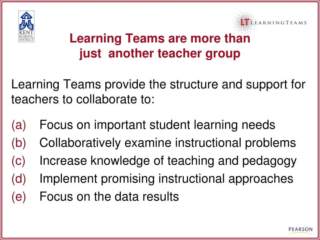 learning teams are more than just another teacher