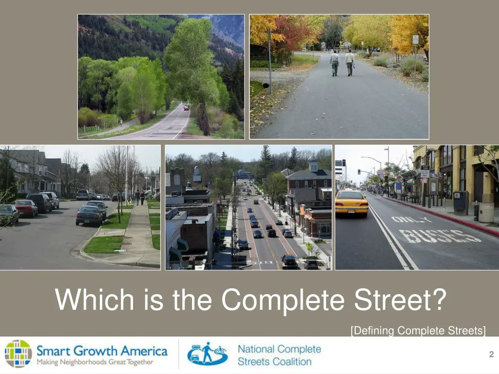 which is the complete street