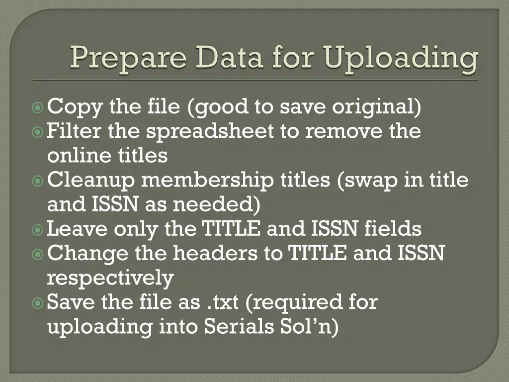 copy the file good to save original filter