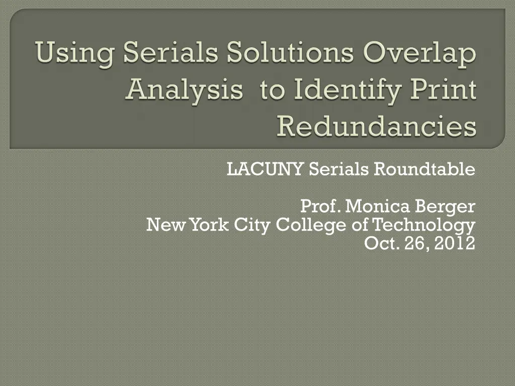 lacuny serials roundtable