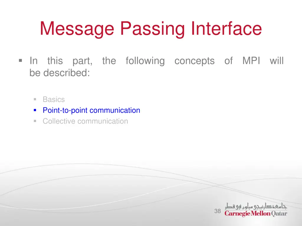 message passing interface 1