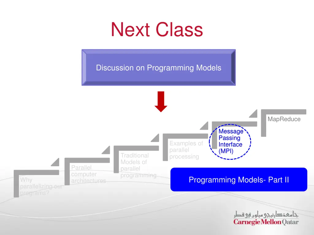 next class