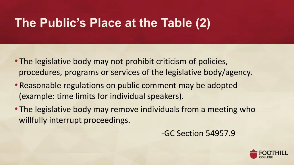 the public s place at the table 2