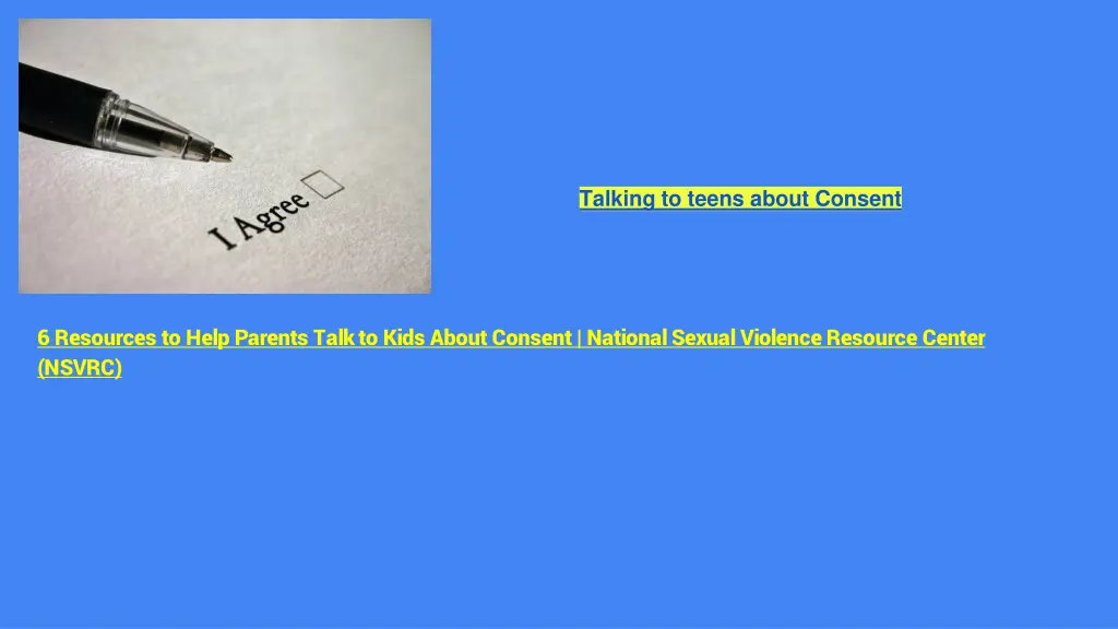 talking to teens about consent