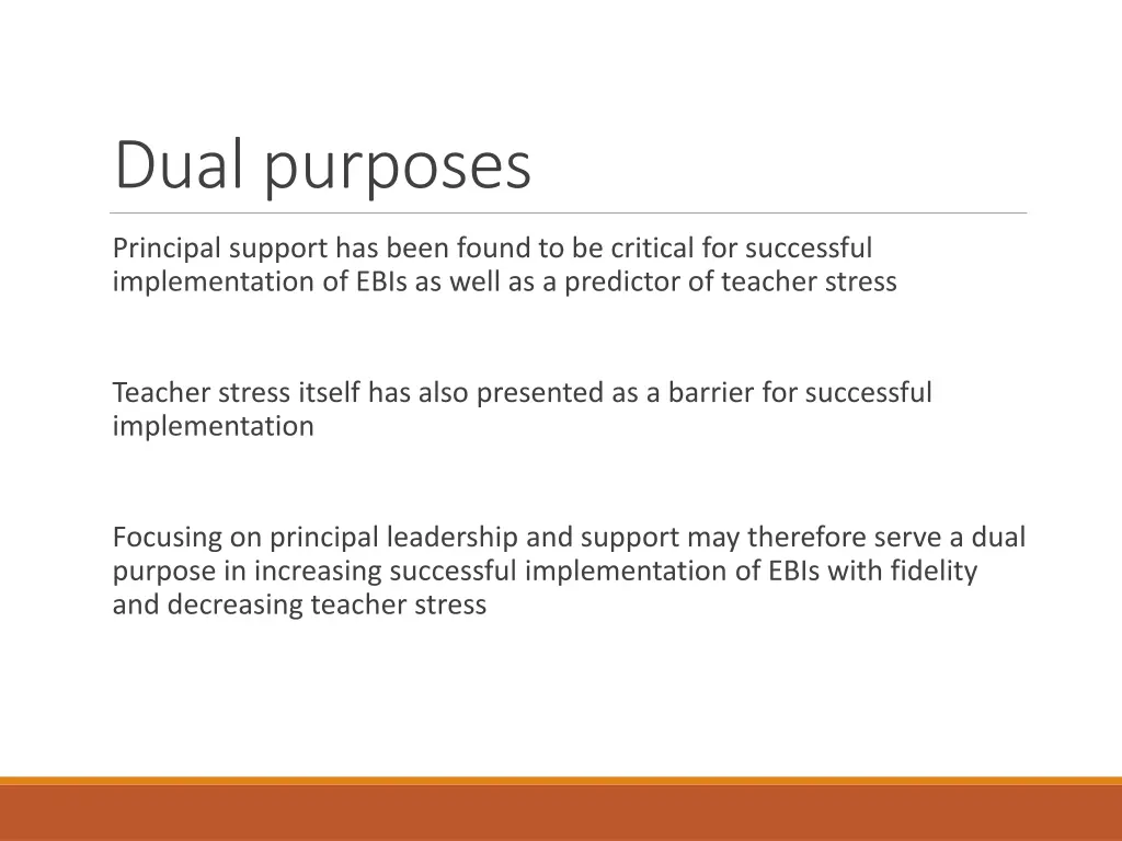 dual purposes