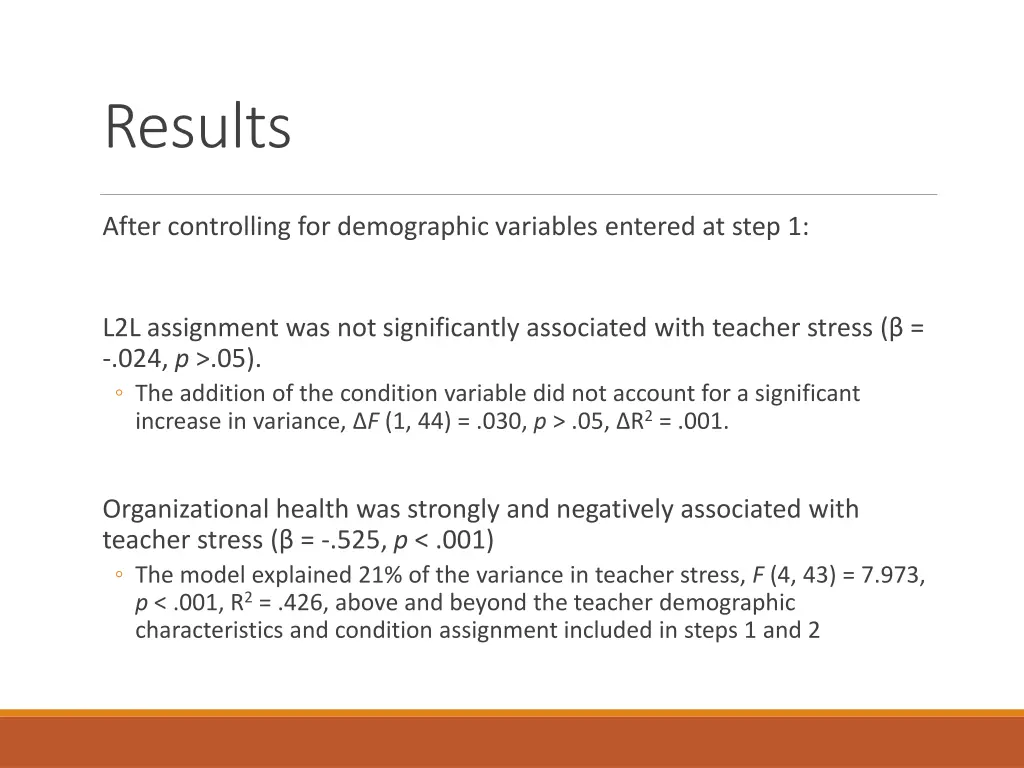 results 2