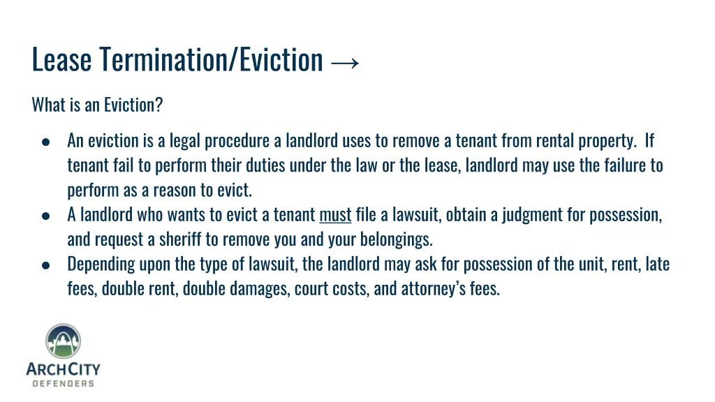 lease termination eviction 1