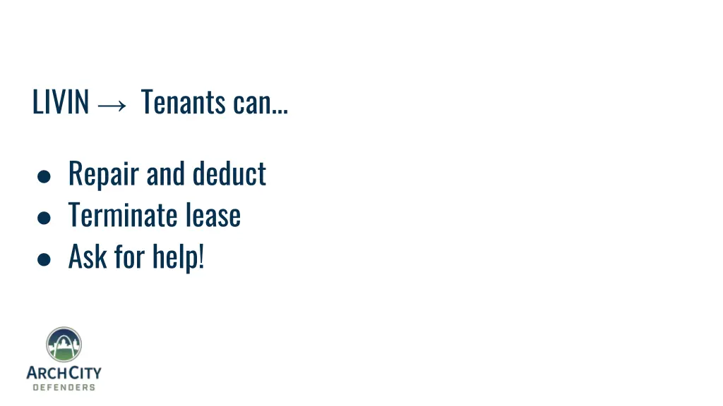 livin tenants can