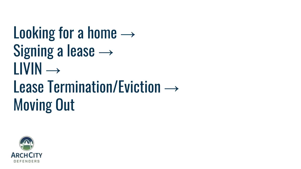 looking for a home signing a lease livin lease