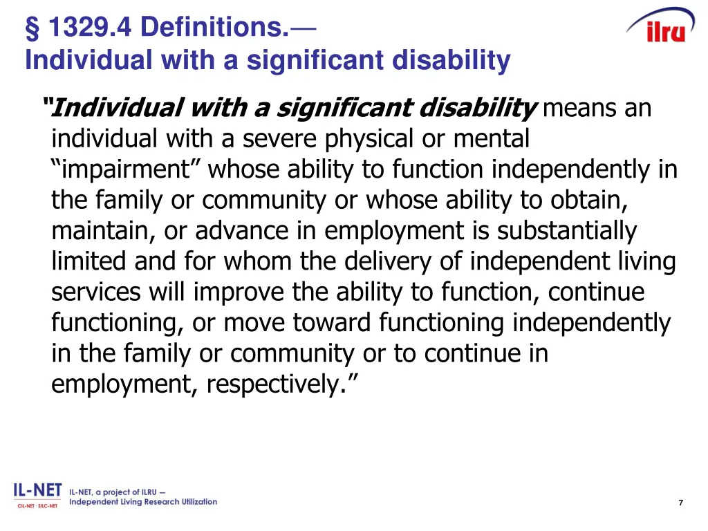 1329 4 definitions individual with a significant