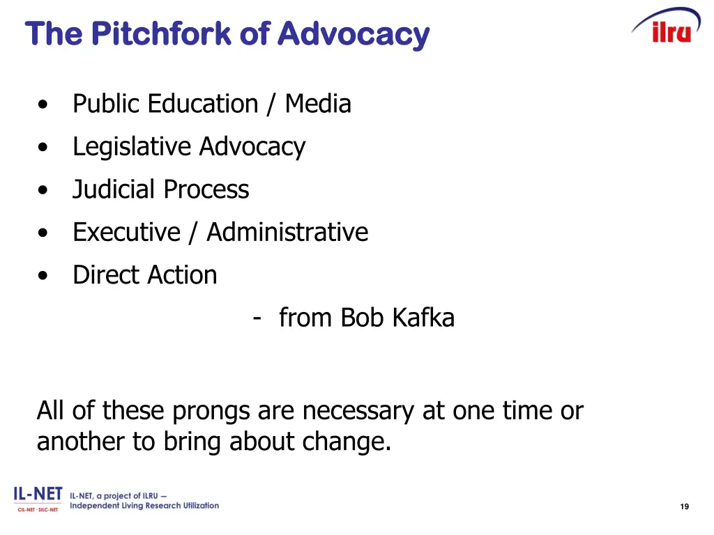 the pitchfork of advocacy the pitchfork