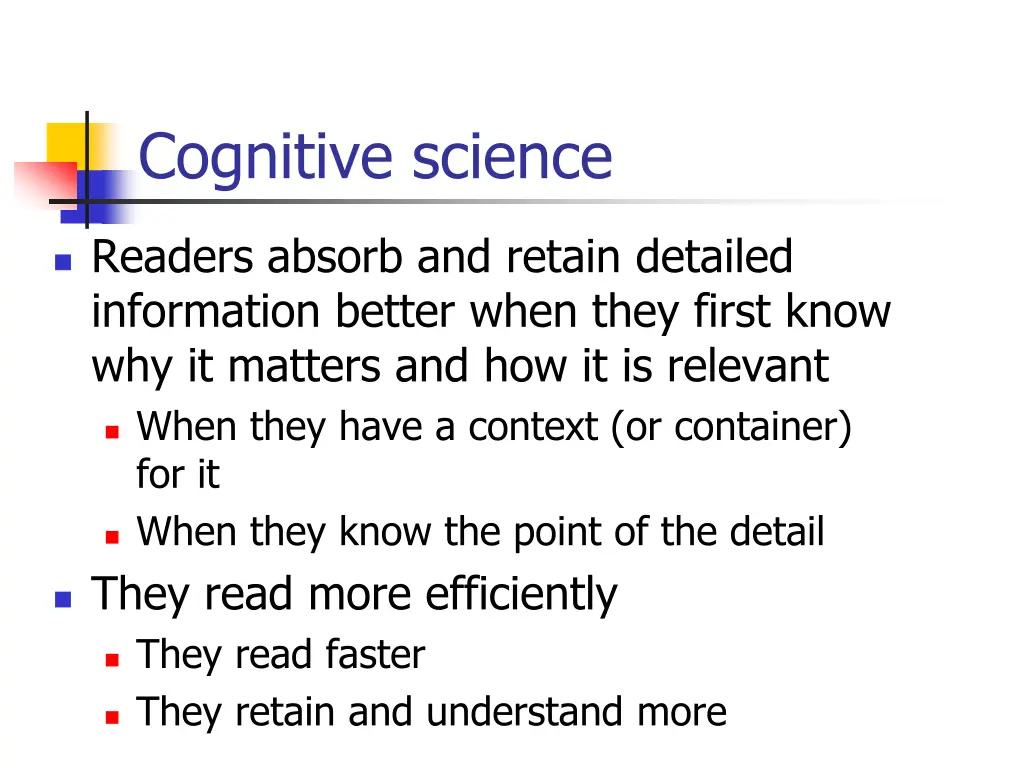 cognitive science