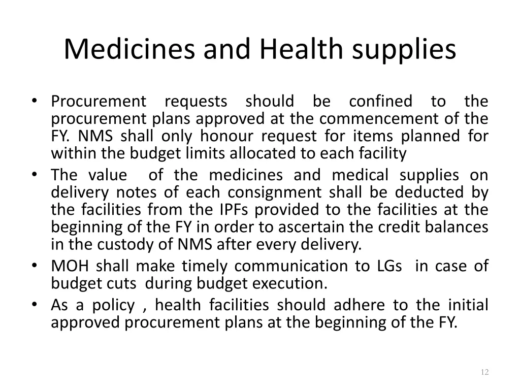 medicines and health supplies 2