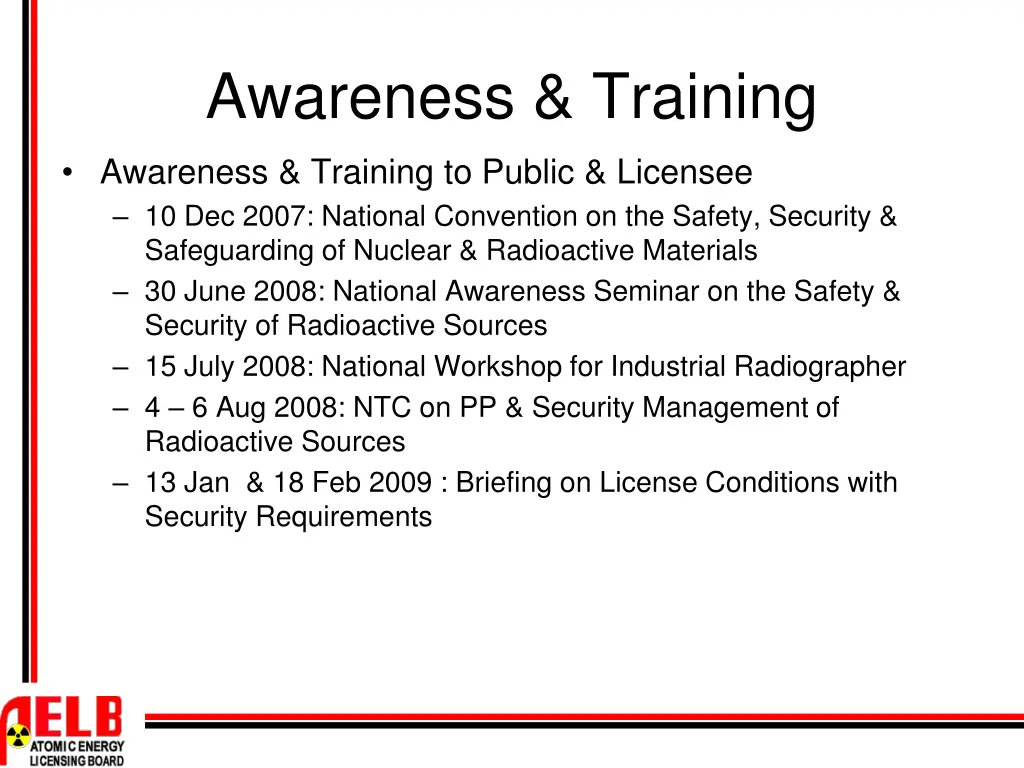 awareness training