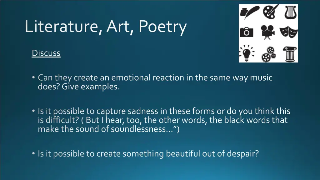 literature art poetry