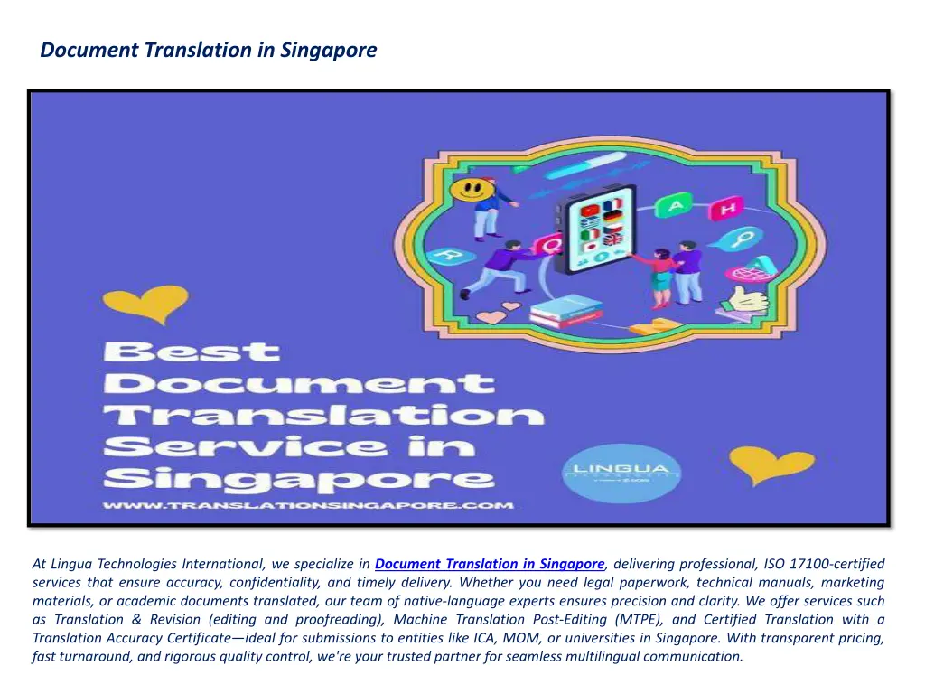 document translation in singapore