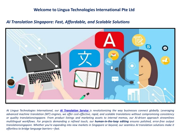welcome to lingua technologies international