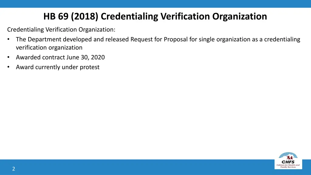 hb 69 2018 credentialing verification organization