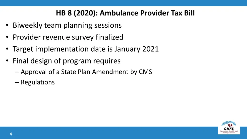 hb 8 2020 ambulance provider tax bill biweekly