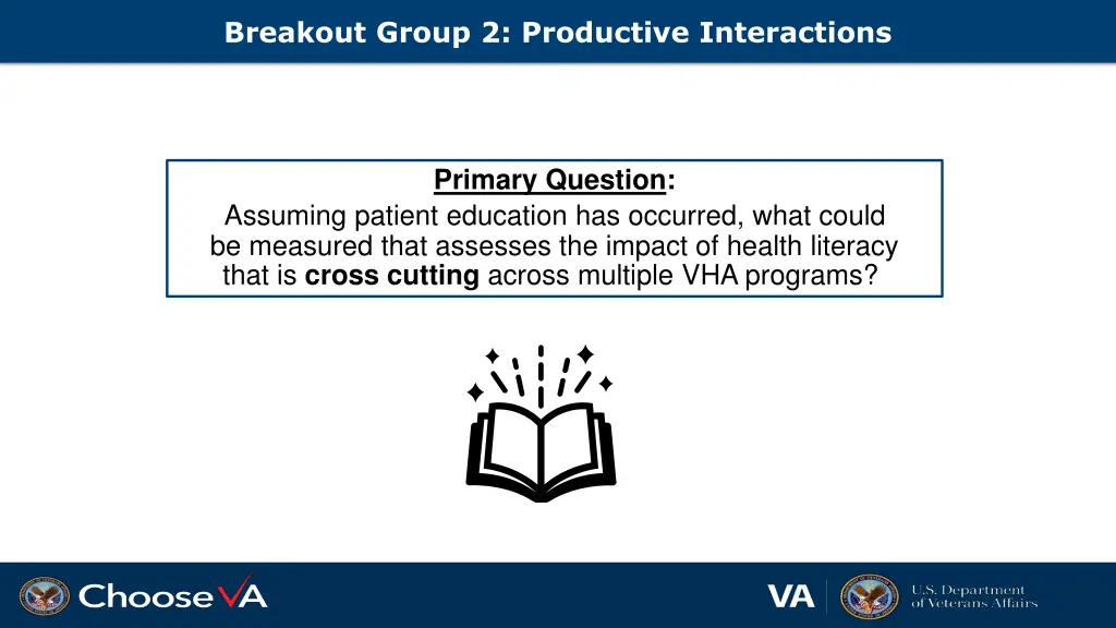 breakout group 2 productive interactions