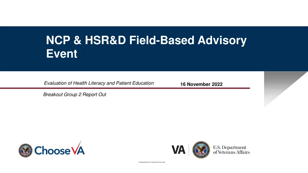 ncp hsr d field based advisory event 1