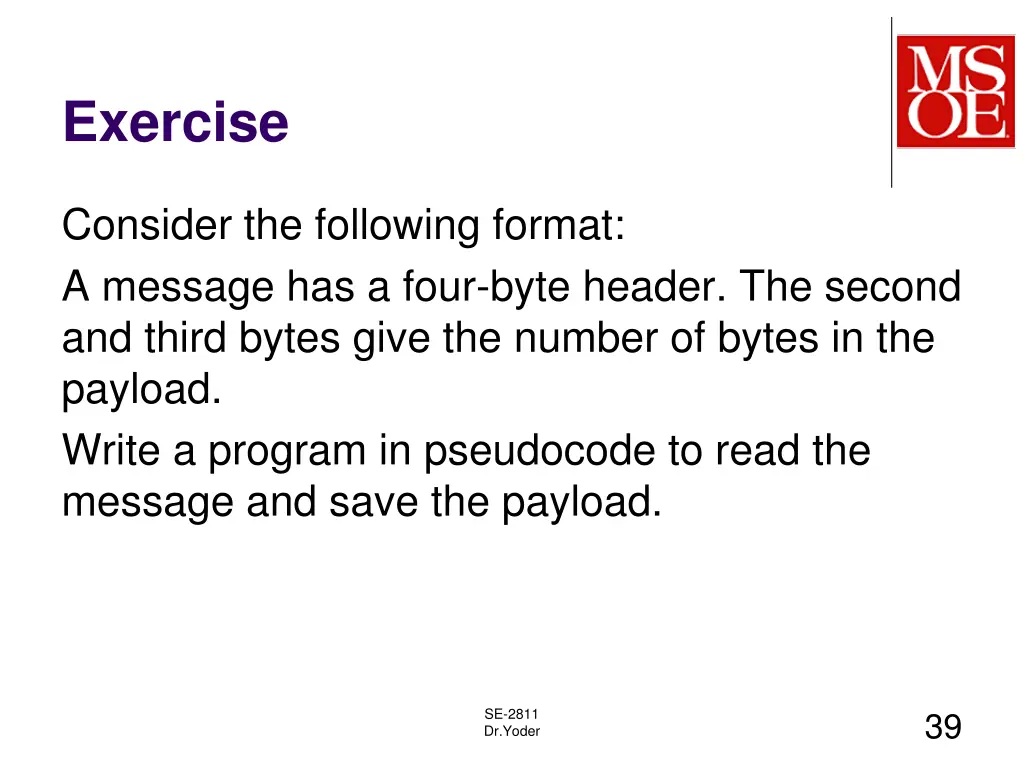 exercise 5