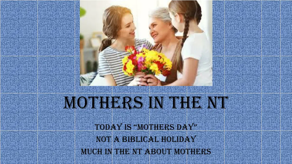 mothers in the nt