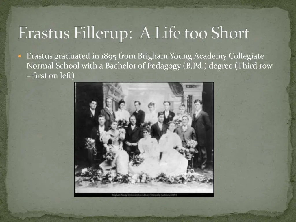 erastus fillerup a life too short 2