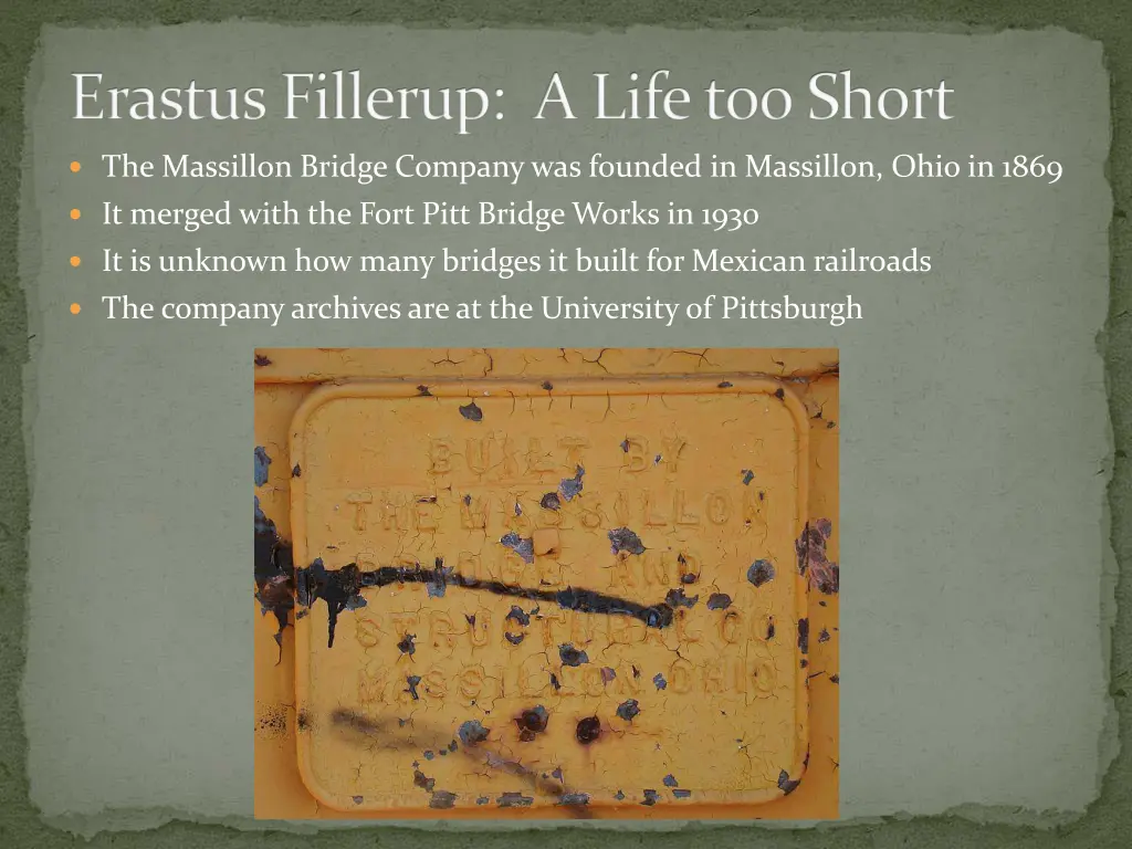 erastus fillerup a life too short 5