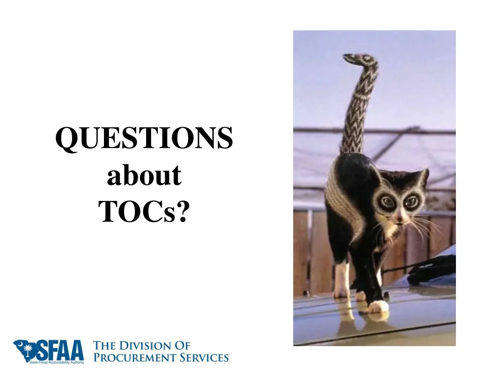 questions about tocs