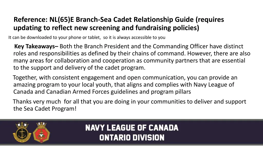 reference nl 65 e branch sea cadet relationship