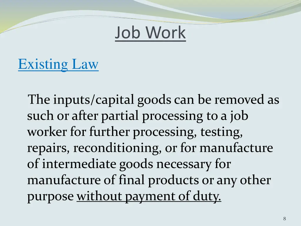 job work