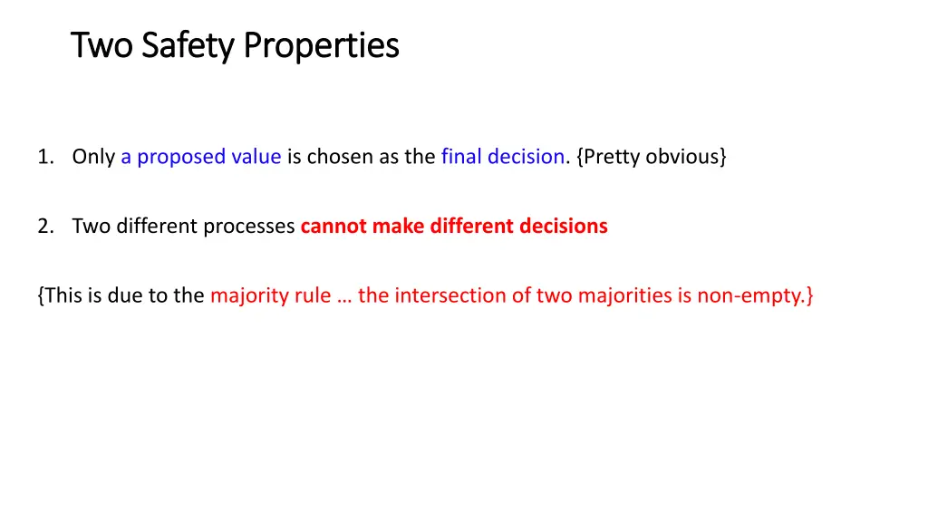 two safety properties two safety properties