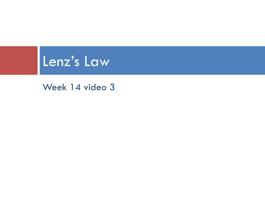 lenz s law 1