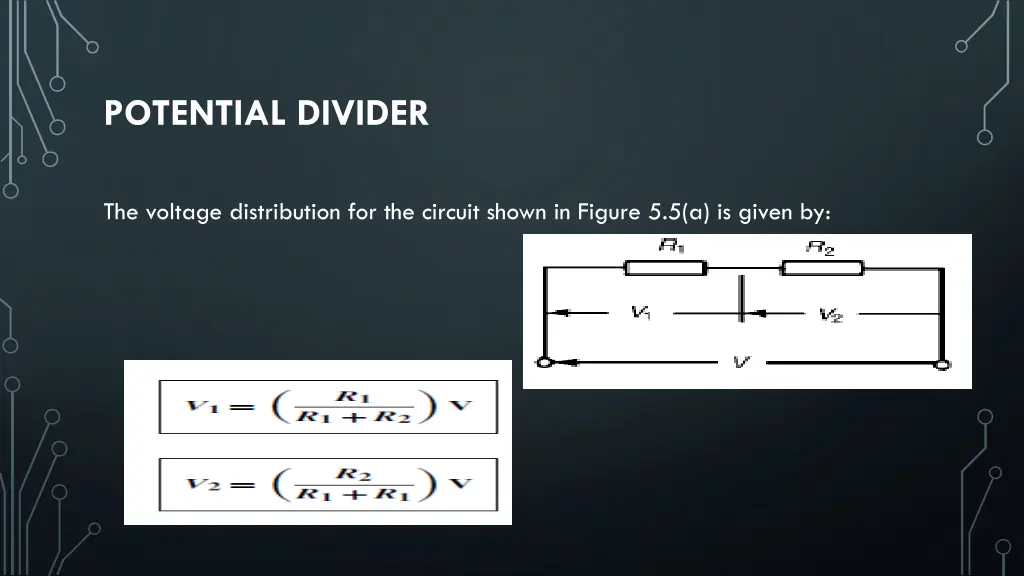 potential divider