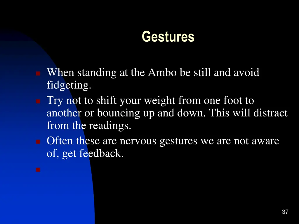 gestures 1