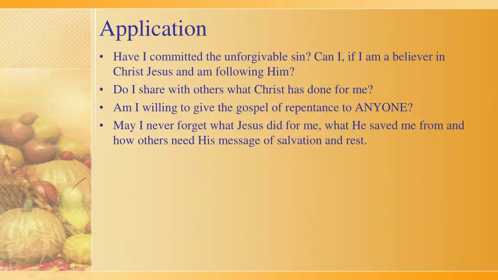 application