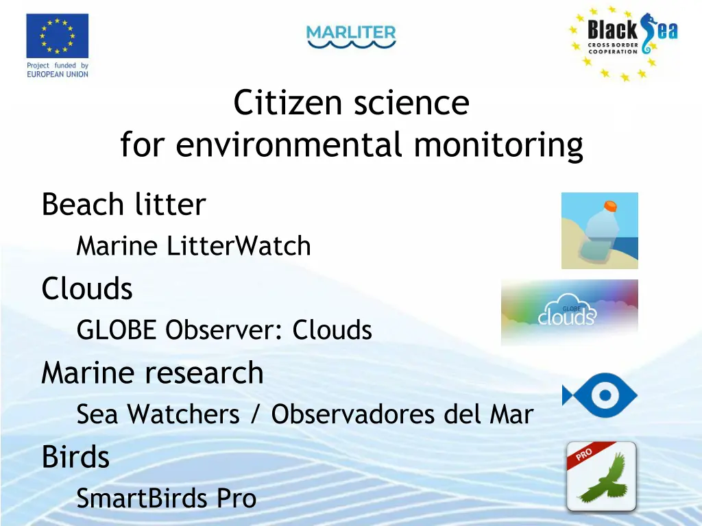 citizen science for environmental monitoring